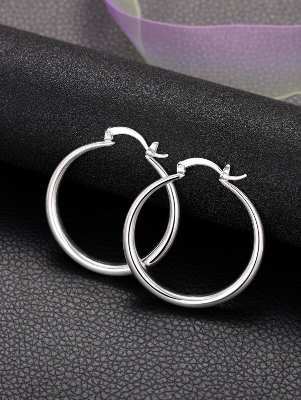Minimalist Hoop Earrings SHEIN USA