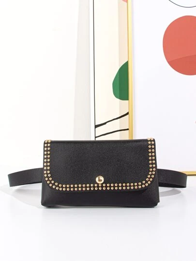 Riñonera mini con diseño de tachuela