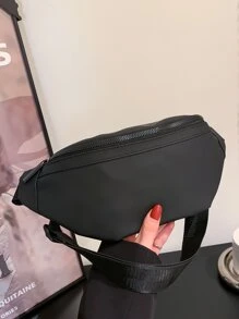 Bolso de cintura unisex de moda, bolso bandolera estilo coreano, adecuado para ciclismo, correr, deportes