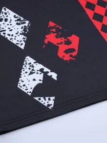 Manfinity LEGND 男士雙色幾何印花POLO衫 - 彩色 - 查看 4