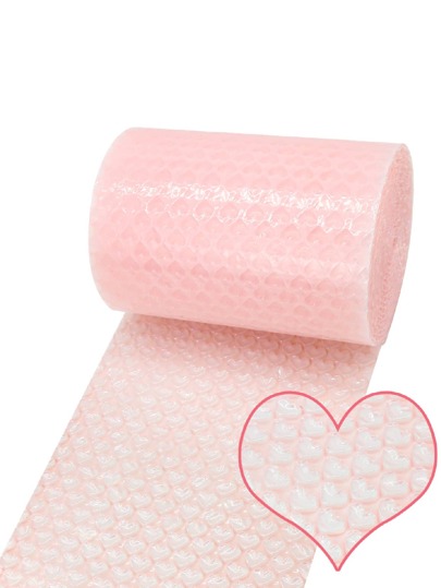 1roll PE Gift Wrap Foam, Minimalist Pink Filament Foam For Party,Cushioning Wrap For Moving & Shipping Bubble Packing Wrap For Extra Protection Clear Bubble Roll Moving Supplies Gift Packaging, Gift Decoration, Bridesmaid Gifts, Wedding Parties, Birthday Parties, Valentine Day