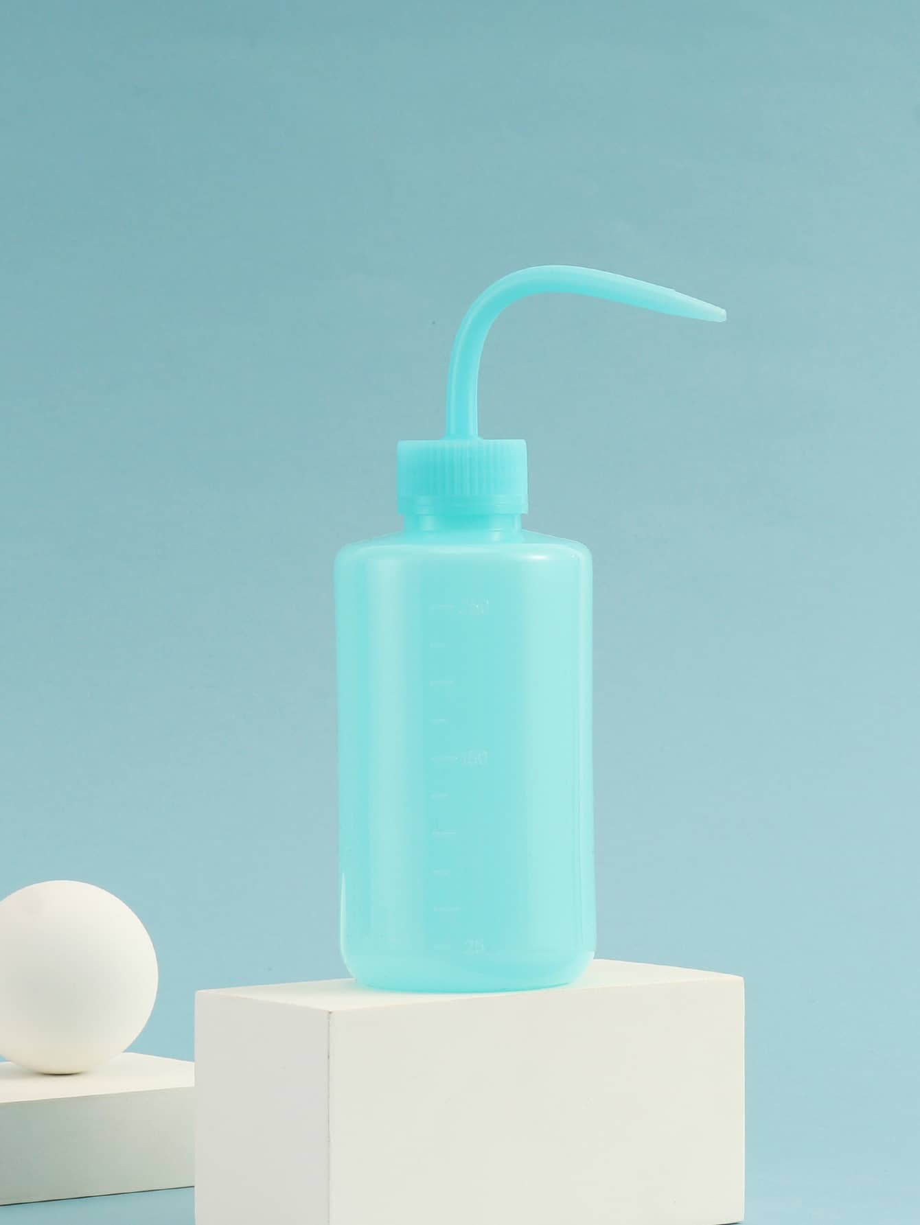 1入組250毫升空藍色可擠壓頭髮油瓶適用於染髮劑瓶 - 藍色 - 查看 1