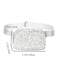 Leopard Print Bum Bag, Mother's Day Gift For Mom - Multicolor - View 2