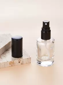 1入組10毫升分裝噴霧香水瓶,可填充香水霧化器瓶,迷你噴霧瓶,小口袋香水瓶,香味泵殼套,便攜空香水容器適合旅行 - 黑色 - 查看 1