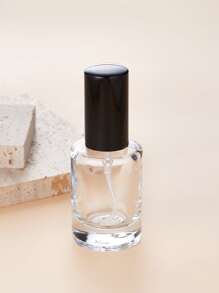 1入組10毫升分裝噴霧香水瓶,可填充香水霧化器瓶,迷你噴霧瓶,小口袋香水瓶,香味泵殼套,便攜空香水容器適合旅行 - 黑色 - 查看 2