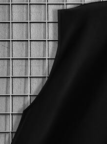 Manfinity 男士標語圖案背心上衣 - 黑色 - 查看 4