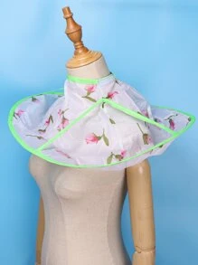 1 pieza Babero con patrón floral pelo - Multicolor - Ver 5