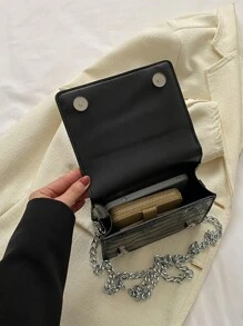 Túi Crossbody Nữ - màu đen - Xem 3