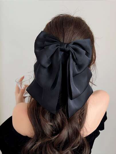 蝴蝶结装饰发夹，适合日常造型，校园约会度假旅行，优雅时尚，学校情人节礼物，蝴蝶结发夹，发卡，发夹，发夹，发饰，蝴蝶结配饰，学习用品，大学秋冬季女士发饰，情人节礼物