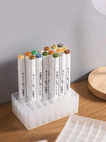 1 cái Giá đỡ bút nhiều lưới - Trong sáng - Xem 1