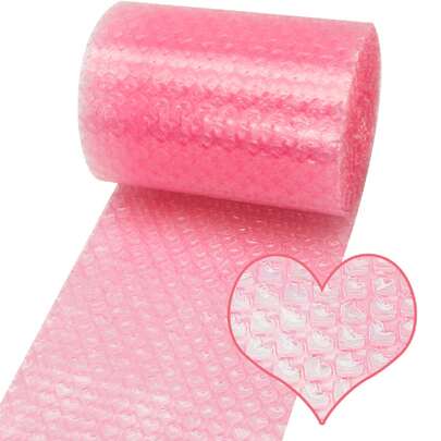 1 cuộn xốp PE làm đầy quà tặng, mẫu quà tặng màu hồng hiện đại cho tiệc, đệm lót khi di chuyển & vận chuyển, bọc bong bóng để bảo vệ thêm, cuộn bong bóng trong suốt, vật dụng di chuyển, đóng gói quà tặng, trang trí quà tặng, quà tặng phù dâu, tiệc cưới, tiệc sinh nhật,