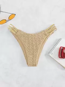 SHEIN Swim 側邊鏤空泳衣下裝