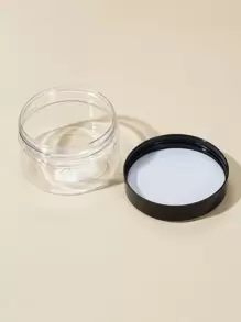 1pc 100ML Travel Cream Jar, Cosmetic Storage Bottle For Desktop