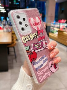 Funda de teléfono con gráfico de dibujos animados compatible con iPhone 15/15Pro/15Plus/15Promax, versión internacional, no la versión nacional - Multicolor - Ver 2