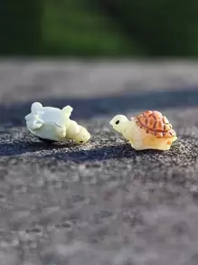 2入組龜設計園林裝飾擺件