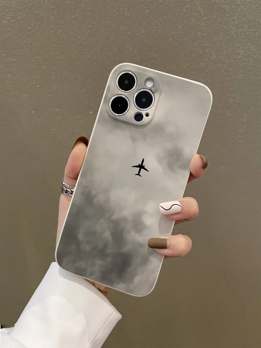 Plane Pattern Phone Case For IPhone 11,IPhone 13,Galaxy A14 SHEIN USA