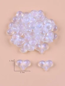 20入組/套愛心設計DIY珠子 - 彩色 - 查看 4