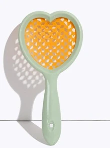 1pc Hollow Out Hair Comb - Green - View 2