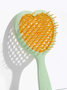 1pc Hollow Out Hair Comb - Green - View 4