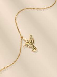 時尚流行男士不銹鋼簡約圈形耳環適合珠寶禮物和時尚外觀 - 金色 - 查看 4