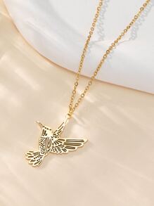 時尚流行男士不銹鋼簡約圈形耳環適合珠寶禮物和時尚外觀 - 金色 - 查看 5