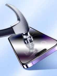 1 Stück Anti Fall Bildschirm Datenschutzfolie kompatibel mit iPhone15/15Plus/15Pro/15Promax