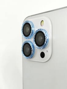 3pcs Phone Lens Protector - Baby Blue - View 3
