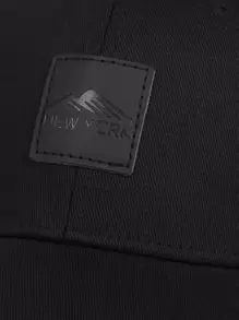 Men Letter Patch Decor Trucker Hat Dad Hat For Spring And Autumn Daily Wear Casual - Black - View 5