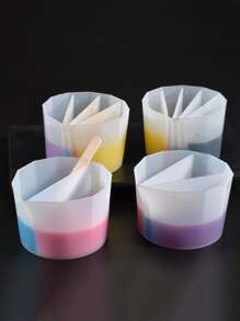 1 件几何形状 DIY 硅胶模具，白色双网格硅胶模具，适合 DIY - 白色 - 查看 4