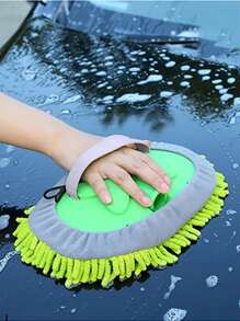 Cây lau rửa xe phong cách ngẫu nhiên, chổi lông mềm Chenille có thể thu vào với cán dài, dụng cụ vệ sinh xe ô tô - Nhiều màu - Xem 9