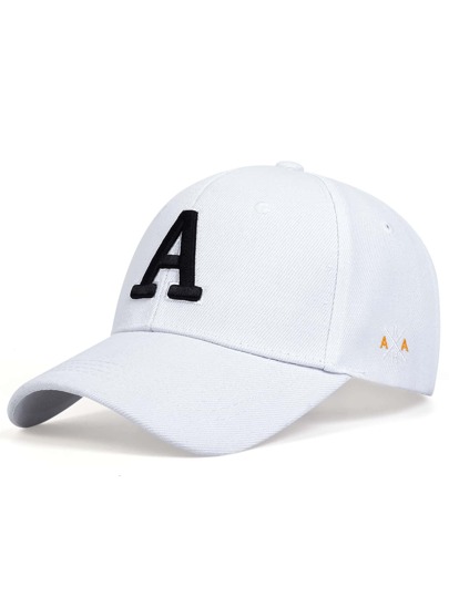 AR Men Letter Embroidered Baseball Cap Street