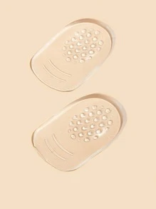 Miếng đệm gót chân bằng silicon Plantar Chèn, 2 miếng đệm bảo vệ gót chân rõ ràng, đệm gót chân bằng gel Hỗ trợ hấp thụ sốc cho nam và nữ - Trong sáng - Xem 4