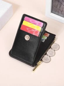 Tarjetero minimalista - Negro - Ver 5