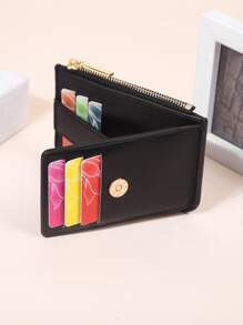 Tarjetero minimalista - Negro - Ver 7