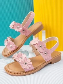 Dép Dẹt Trẻ em - Hồng - Xem 1