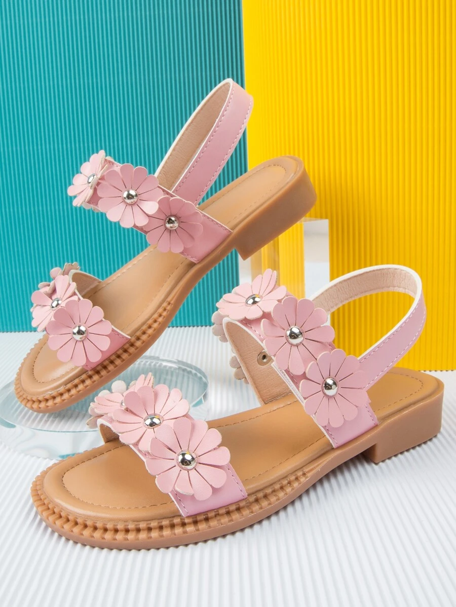 Dép Dẹt Trẻ em - Hồng - Xem 1