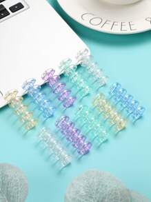 10pcs Solid Color Binder Coil