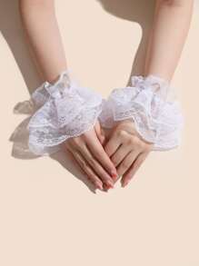 蕾絲假袖口
