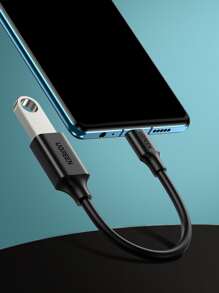 UGREEN Type C To USB Charger Cable Adapter - Black - View 2