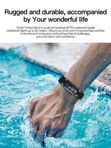 Reloj inteligente monitor de pulsaciones - Negro - Ver 5