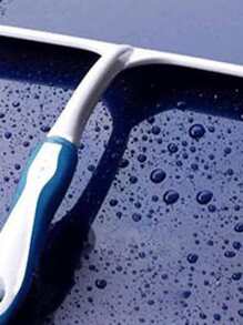 1pc Blue Glass Car/home Dual-use Windshield Wiper - Multicolor - View 3