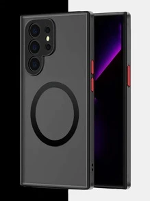 磁性方形手機殼適用於iphone - 黑色 - 查看 2