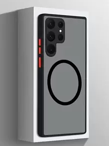 磁性方形手機殼適用於iphone - 黑色 - 查看 1