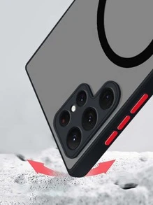 磁性方形手機殼適用於iphone - 黑色 - 查看 3