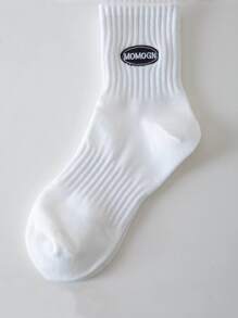 4 đôi tất thêu chữ cho nam - Nhiều màu - Xem 5