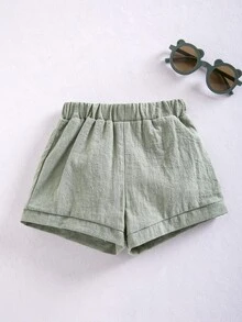 男嬰卡通圖案POLO衫和短褲