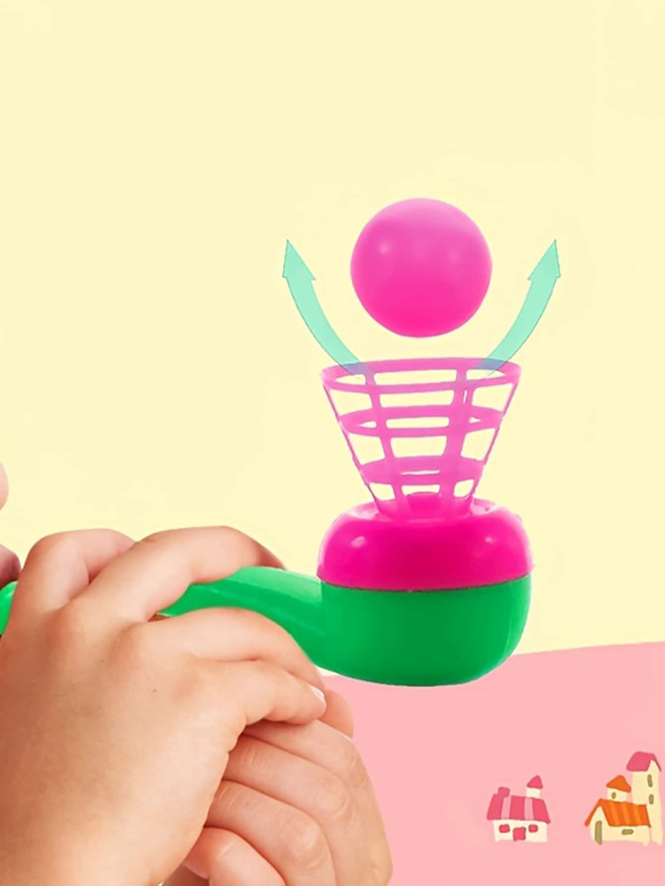 8入組/套塑料擠壓玩具卡通混合圖案管道設計兒童遊戲減壓玩具