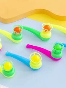 8入組/套塑料擠壓玩具卡通混合圖案管道設計兒童遊戲減壓玩具