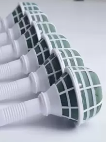 1 Đế Bó Hoa PC, Đế Bó Hoa Cô Dâu Hình Micro Cho Bữa Tiệc - trắng - Xem 4