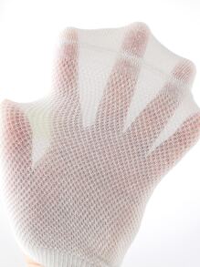 5pairs Toddler Girls Floral Pattern Ankle Socks - Multicolor - View 7